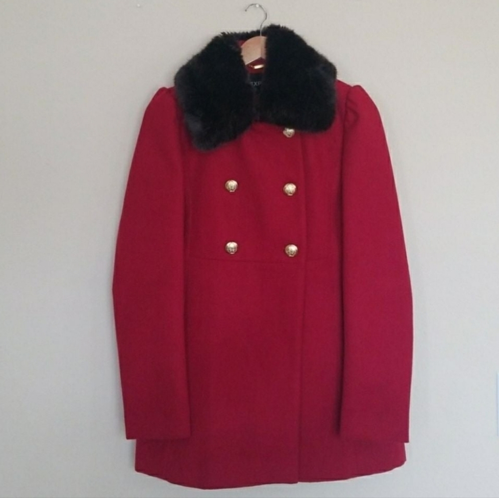 Express double-breasted coat